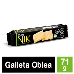 CONFITE & SNACK GALLETA NIK SABOR LIMON 71G