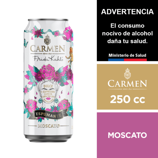 ESPUMANTE CARMEN FRIDA KAHLO MOSCATO 250CC