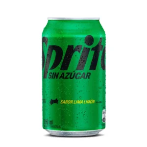 BEBIDA SPRITE S/AZCARLIMON Y MENTA LATA 350CC