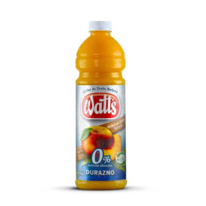 JUGO WATTS AZUCAR ANADIDA DURAZNO 1.5LT