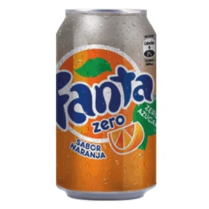 FANTA NAR ZERO+VIT.C LATA 350CC