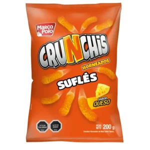 CONFITE & SNACK CRUNCHIS QUESO 200G