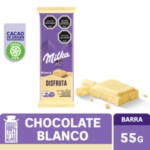 CONFITE & SNACK CHOCOLATE MILKA MINI BLANCO 55G