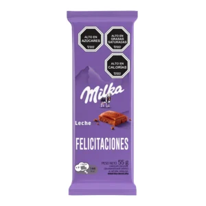 CHOCOLATE MILKA MINI CHOCOLATE LECHE 55G