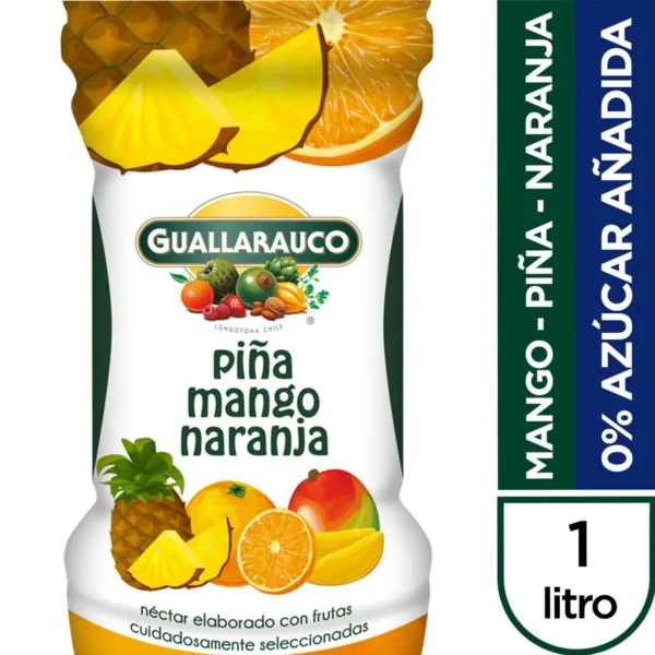 JUGO GUALLARAUCO MANGO PIÑA NARANJA PT 1L