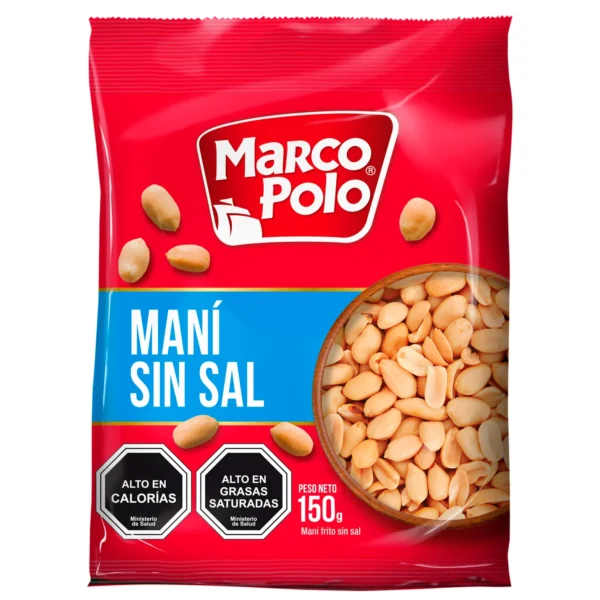 MARCOPOLO MANI SIN SALADO 150G