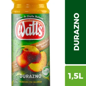 JUGO WATTS DURAZNO 1.5LT