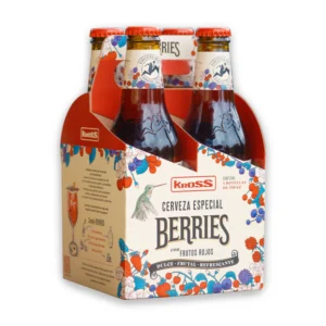 CERVEZA  KROSS BERRIES FOUR PACK X4