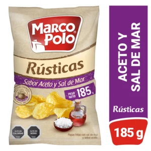 CONFITE & SNAKE MARCO POLO RUSTICA SAL DE MAR 185G