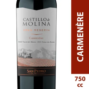 CASTILLO DE MOLINA GRAN RESERVA CARMENERE 750CC