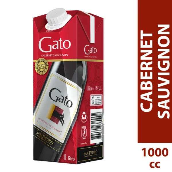 VINO GATO EN CAJA 1L