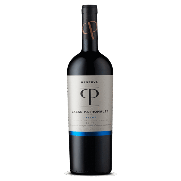VINO CASAS PATRONALES  RESERVA MERLOT 750ML
