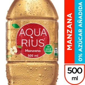 AGUA AQUARIUS MANZANA 500CC