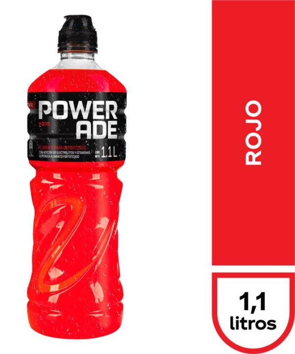 ENERGETICA POWERADE ROJO PT 1.1L