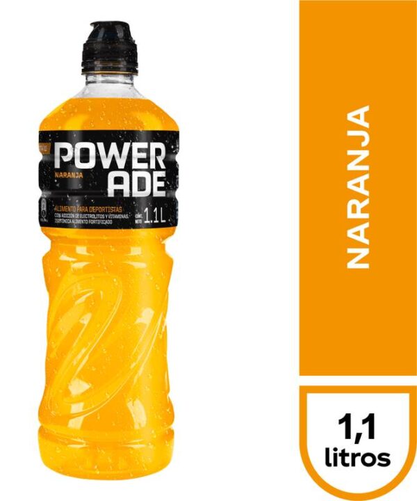 ENERGETICA POWERADE NARANJA PT 1.1L