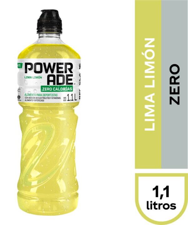 ENERGETICA POWERADE ZERO LIMA LIMON PT 1.1L