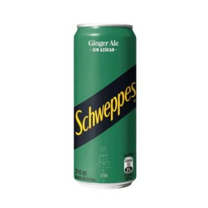 AGUA TONICA SCHWEPPES GINGER ALE S/AZUCAR LATA 310CC