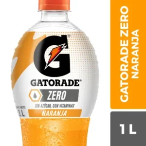 ENERGETICA GATORADE NARANJA ZERO 1LT