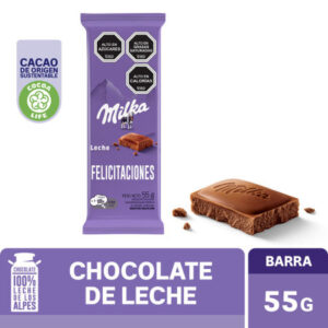 CONFITE & SNACK CHOCOLATE MILKA MINI CHOCOLATE LECHE 55G