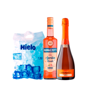 PROMOCION RAMAZZOTTI 700ML+ ESPUMANTE UNDURRAGA BRUT 750ML+1KG HIELO